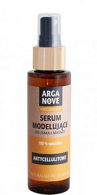 Antycellulitowe serum modelujące do ciała i masażu - Arganove Maroccan Beauty Body Sculpting Serum — Zdjęcie N1