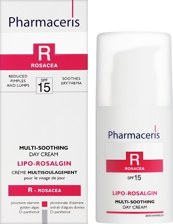 Multikojący krem do twarzy - Pharmaceris R Lipo Rosalgin Multi-Soothing Cream — Zdjęcie N2
