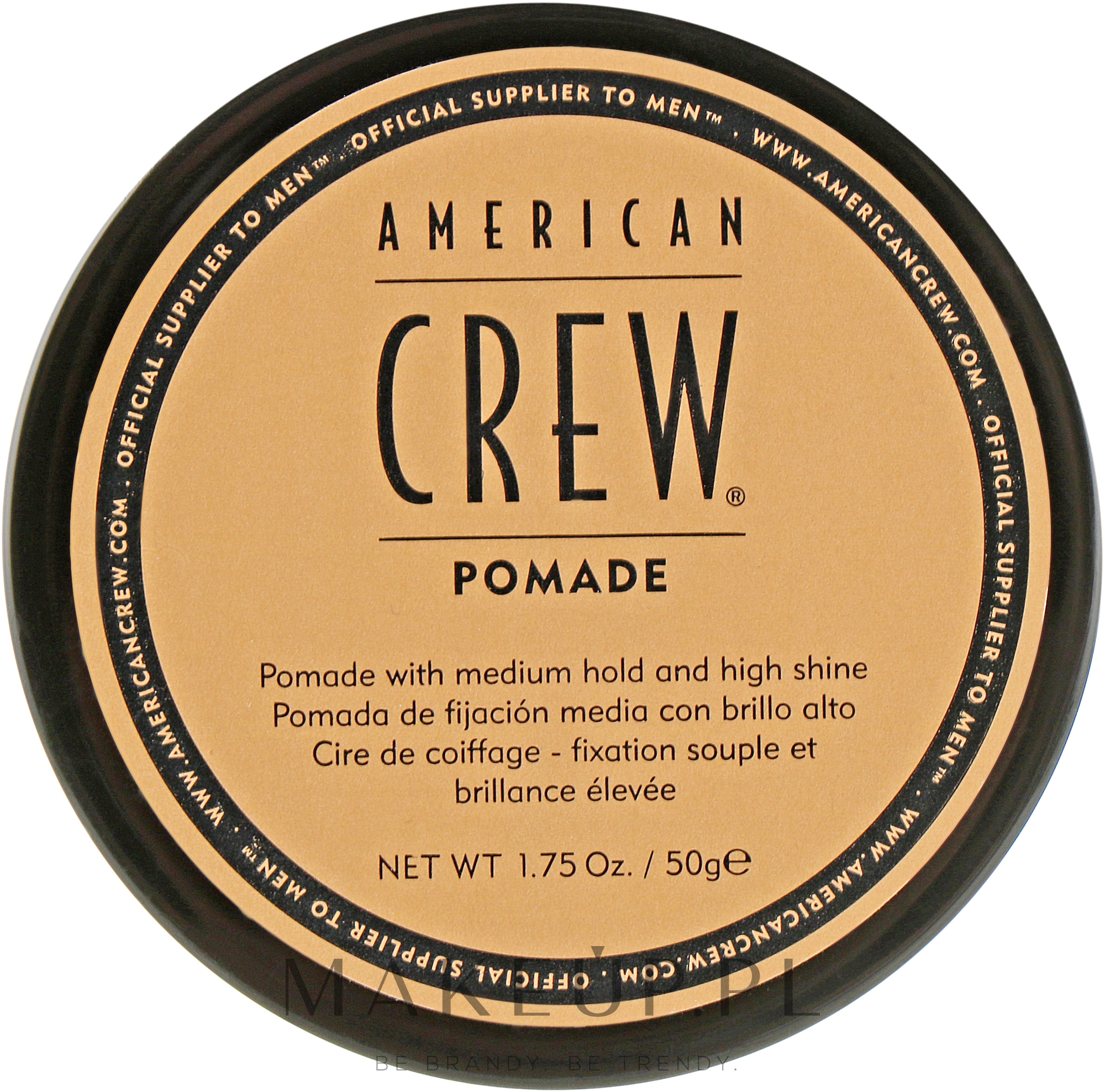 Nabłyszczająca pomada do włosów, średnie utrwalenie - American Crew Classic Pomade — Zdjęcie 50 g