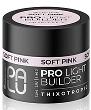 Żel budujący - Palu Pro Light Bulder Soft Pink — Zdjęcie N1