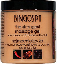 Kup Najmocniejszy żel cynamonowo-kofeinowy z papryką do masażu - BingoSpa Gel