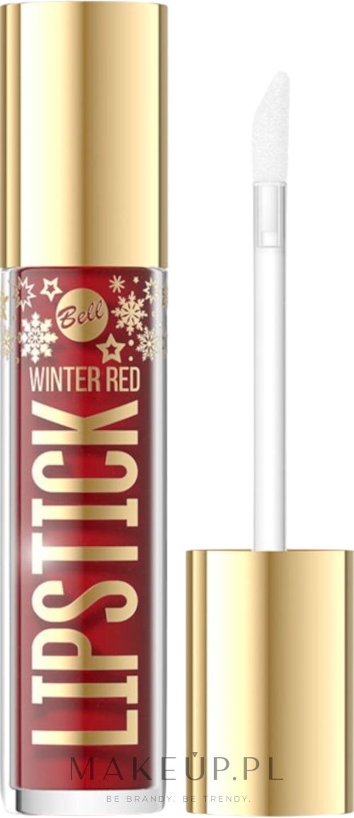 Aksamitna pomadka w płynie - Bell Winter Red Lipstick  — Zdjęcie Christmas Kiss