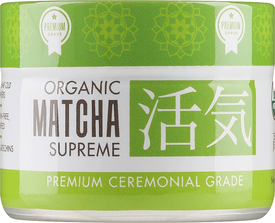 Suplement diety Herbata matcha - SAN Nutrition Organic Matcha Supreme — Zdjęcie N1