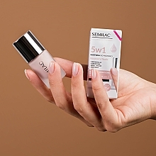 Odżywka do paznokci - Semilac Nail Power Therapy 5 In 1 Recovery Nude  — Zdjęcie N3