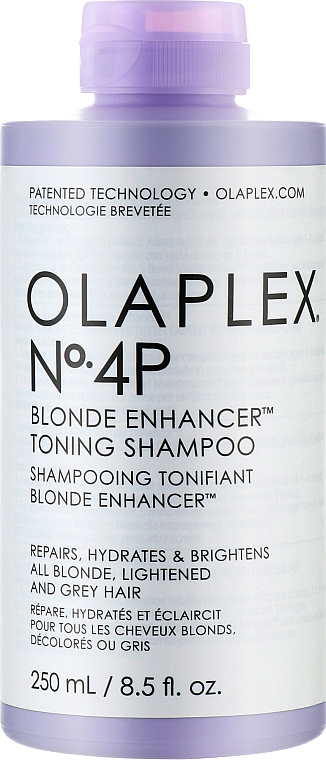 Szampon neutralizujący do włosów blond - Olaplex No 4P Blonde Enhancer Toning Shampoo
