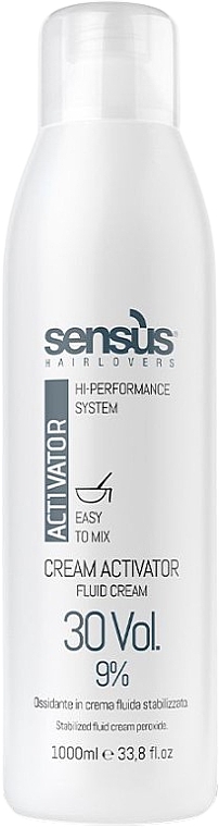 Kremowy aktywator 9% - Sensus Cream Activator 30 Vol — Zdjęcie N1