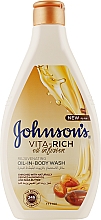 Odżywczy żel pod prysznic z olejkami migdałowymi i masłem shea - Johnson’s® Vita-rich Oil-In-Body Wash — Zdjęcie N3
