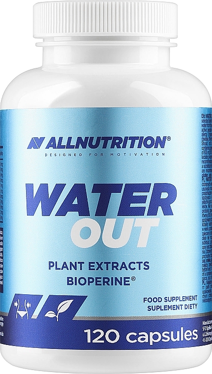 Suplement wspomagający układ moczowy - Allnutrition Water Out — Zdjęcie N1