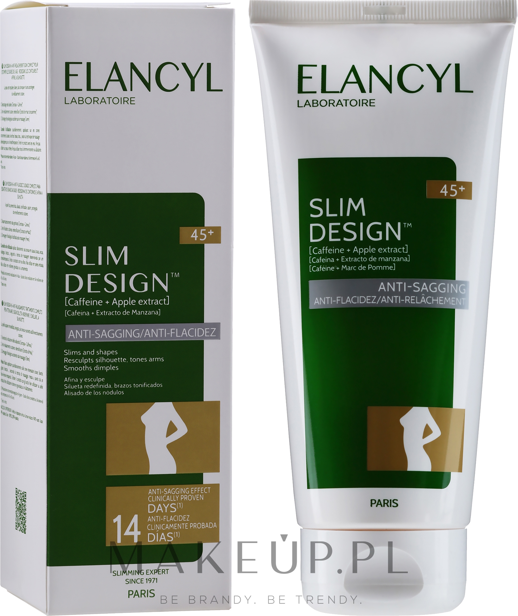 Krem wyszczuplający 45+ - Elancyl Slim Design 45+ Cream — Zdjęcie 200 ml