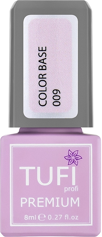 Kolorowa baza do paznokci - Tufi Profi Premium Color Base — Zdjęcie N1