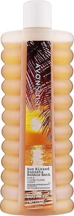 Pianka do kąpieli - Avon Senses Sun Kissed Sunsets Bubble Bath — Zdjęcie N1