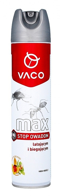 Spray w aerozolu na owady - Vaco Max Spray Stop — Zdjęcie N1