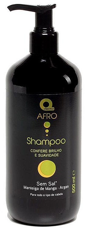 Szampon do włosów kręconych - Dermo Afro Shampoo Mango-Argan — Zdjęcie N1