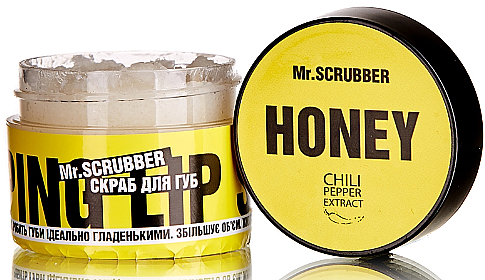 Peeling do ust Miód - Mr.Scrubber Wow Lips Honey — Zdjęcie N1