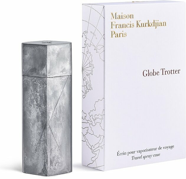 Atomizer - Maison Francis Kurkdjian Globe Trotter Travel Spray Case Zinc Edition — Zdjęcie N1
