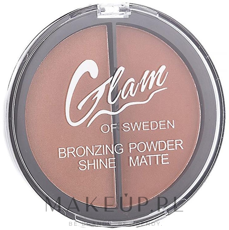 	Puder brązujący do twarzy - Glam Of Sweden Bronzing Powder Shine And Matte — Zdjęcie 8 g