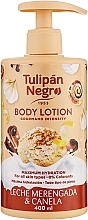 Lotion do ciała - Tulipan Negro Merengada Milk & Cinnamon Body Lotion — Zdjęcie N1