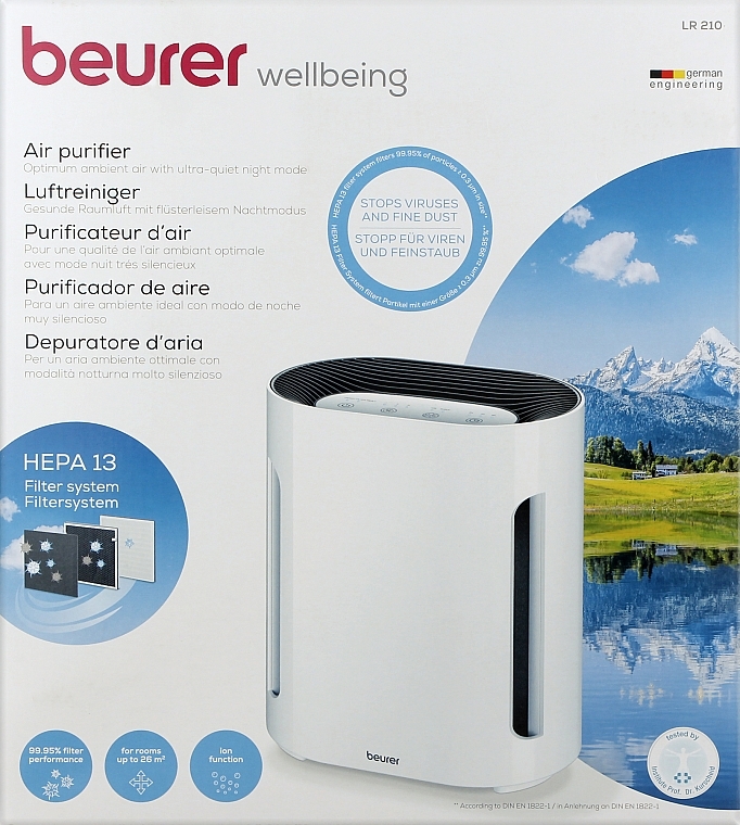 Oczyszczacz powietrza LR 210 - Beurer Air Purifier — Zdjęcie N1