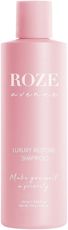 Luksusowy szampon rewitalizujący do włosów - Roze Avenue Luxury Restore Shampoo