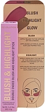 Róż i rozświetlacz w sztyfcie - Makeup Revolution Blush & Highlight Stick — Zdjęcie N2