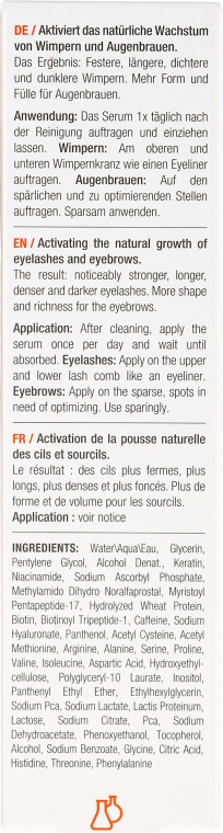 Aktywujące serum do rzęs i brwi - Synouvelle Cosmectics Lash & Brow Activating Serum — Zdjęcie N3