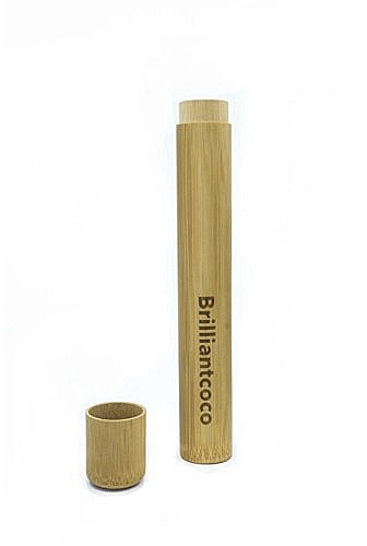 Bambusowe etui na szczoteczki do zębów - Brilliantcoco Bamboo Case For Toothbrush — Zdjęcie N2
