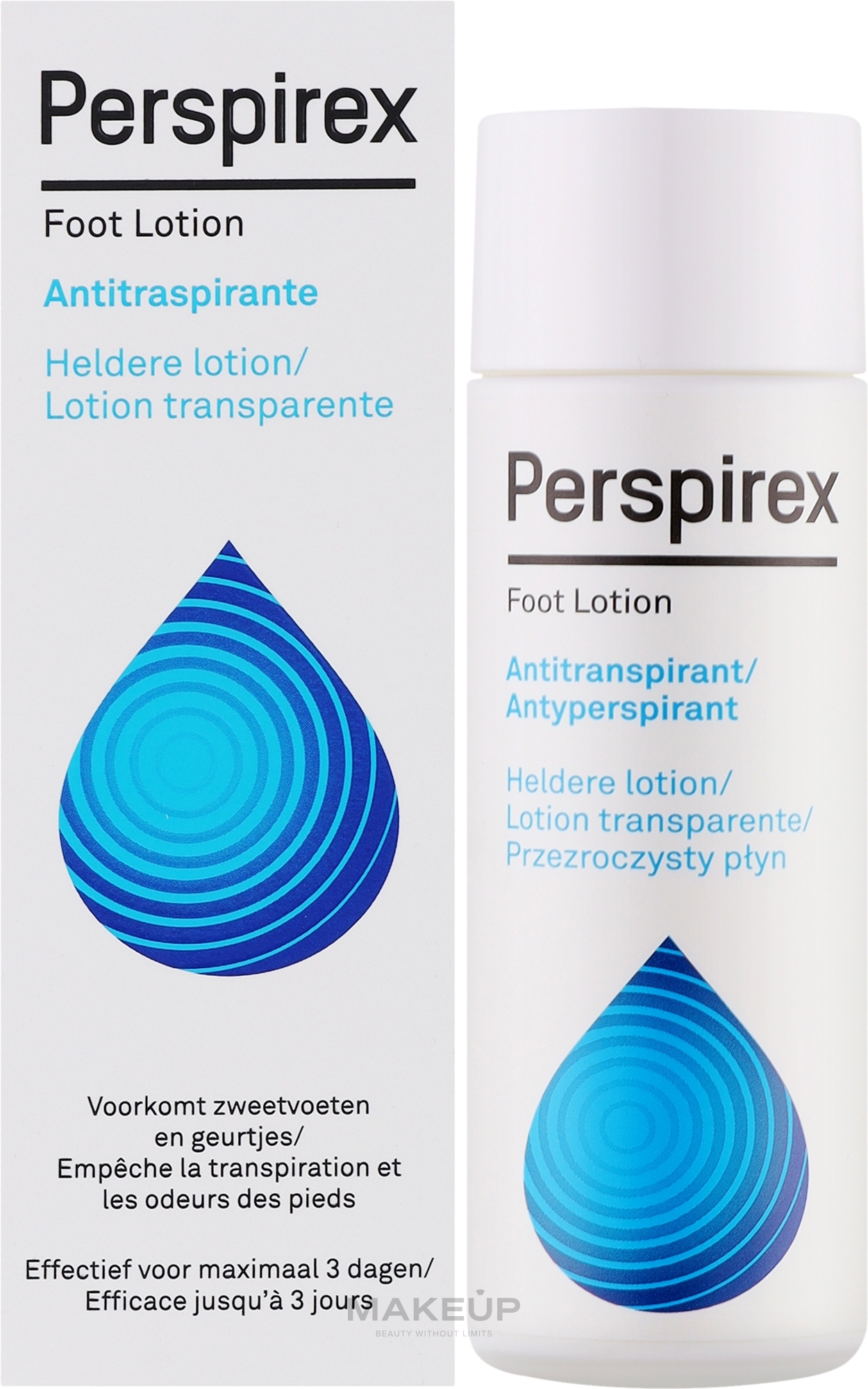 Balsam-dezodorant do stóp - Perspirex Antiperspirant Foot Lotion — Zdjęcie 100 ml