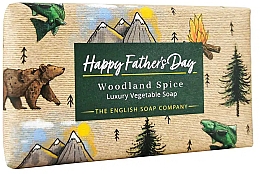 Mydło prezentowe - The English Soap Company Occasions Collection Woodland Spice Father’s Day Soap — Zdjęcie N1