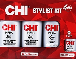 Zestaw do włosów - CHI Stylist Kit (shm/355ml + cond/355ml + mist/355ml + silk/59ml) — Zdjęcie N1