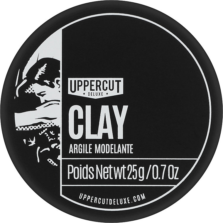 Glinka do stylizacji włosów - Uppercut Deluxe Clay Midi  — Zdjęcie N1