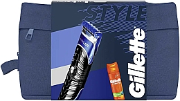 Zestaw - Gillette Fusion ProGlide Styler (styler + shave/gel/200ml) — Zdjęcie N1