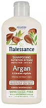 Odżywczy szampon z olejem arganowym i keratyną roślinną - Natessance Nourishing Shampoo Argan & Botanical Keratin — Zdjęcie N1