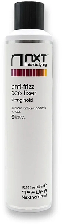 Utrwalacz eko przeciw puszeniu mocny bez gazu - Napura NXT Anti-Frizz Eco Fixer Strong Hold No Gas — Zdjęcie N1