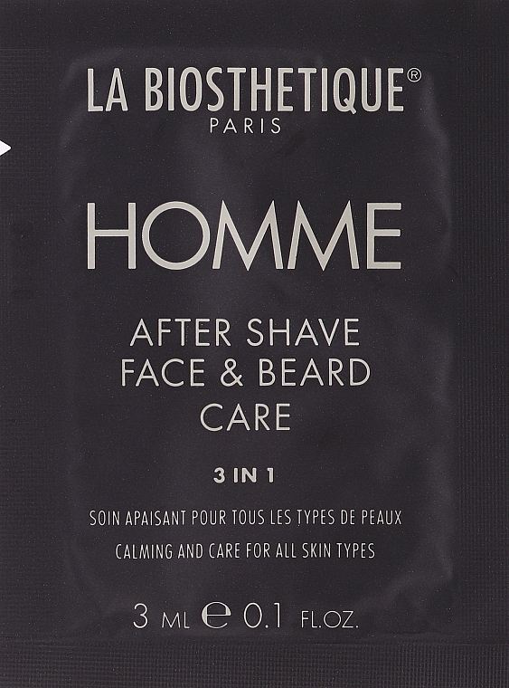 Emulsja po goleniu do twarzy i brody - La Biosthetique Homme After Shave Face & Beard Care (próbka) — Zdjęcie N1