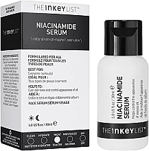 Serum z niacynamidem - The Inkey List Niacinamide Serum — Zdjęcie N2