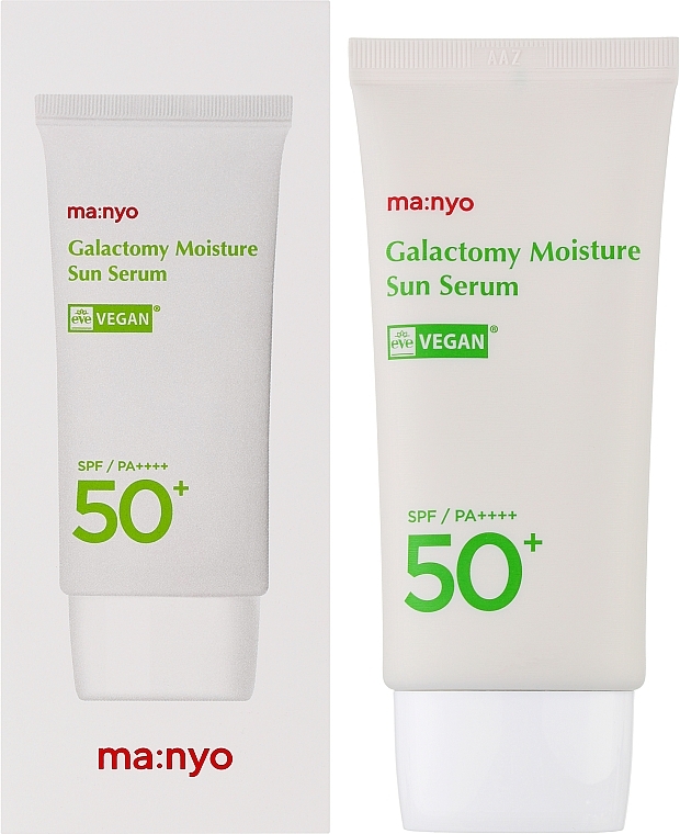 Nawilżające serum przeciwsłoneczne do twarzy SPF 50 - Manyo Galactomy Moisture Sun Serum SPF 50  — Zdjęcie N2