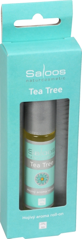 Aromatyzowany roll-on do twarzy Drzewo herbaciane - Saloos — Zdjęcie N1