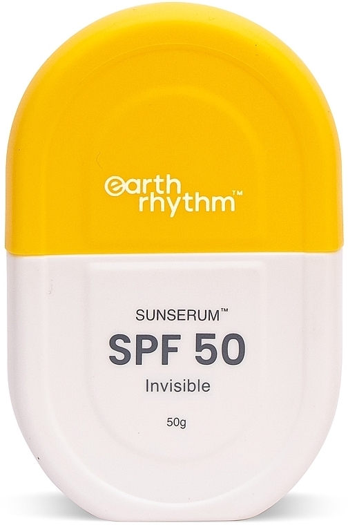 Niewidoczne serum przeciwsłoneczne SPF 50 - Earth Rhythm Invisible Sunserum SPF 50 For Men & Women — Zdjęcie N1