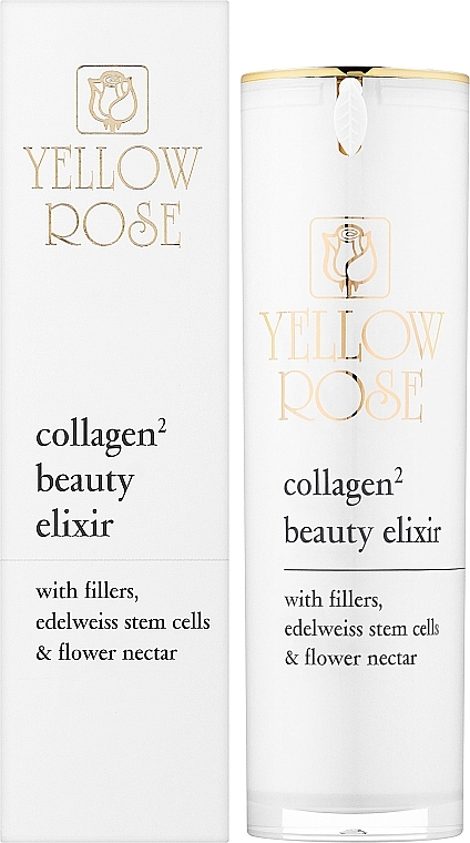 Kolagenowy eliksir do twarzy - Yellow Rose Collagen2 Beauty Elixir — Zdjęcie N2