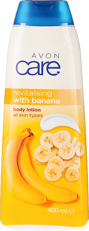 Rewitalizujący bananowy balsam do ciała - Avon Care Revitalising with Banana Body Lotion