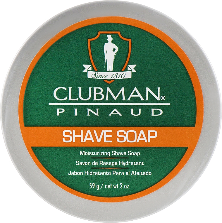 Naturalne mydło do golenia - Clubman Pinaud Shave Soap — Zdjęcie N2