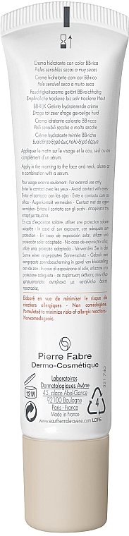 Krem BB - Avene Hydrance BB-Rich Tinted Hydrating Cream SPF30 — Zdjęcie N2