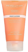 Rozjaśniająco-oczyszczający krem twarzy z witaminą C - Revolution Skincare Brightening Cleansing Cream With Vitamin C — Zdjęcie N1