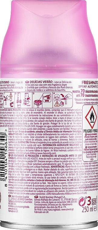 Odświeżacz powietrza - Air Wick Freshmatic Life Scents Summer Delights Refill (wymienny wkład) — Zdjęcie N2