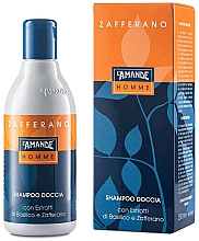 Kup Szampon i żel pod prysznic 2 w 1 - L'Amande Homme Zafferano Shampoo And Shower Gel