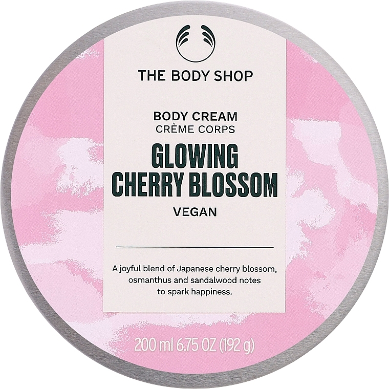 The Body Shop Choice Glowing Cherry Blossom - Odżywczo-wygładzający wegański lotion do ciała Kokos — Zdjęcie N1
