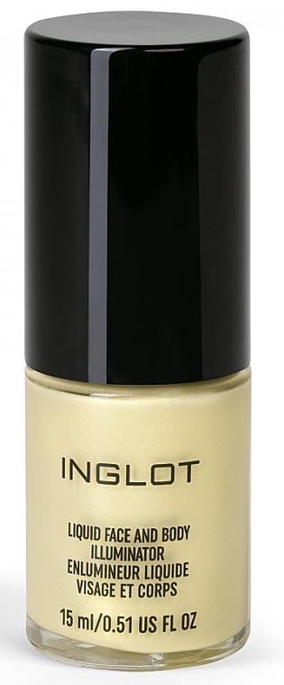 Rozświetlacz do twarzy i ciała - Inglot Liquid Face & Body Illuminator — Zdjęcie N1