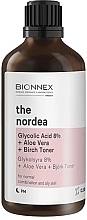 Tonik do twarzy - Bionnex The Nordea Glycolic Acid %8 + Aloe Vera + Birch Toner — Zdjęcie N1
