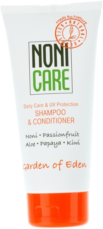 Nawilżający szampon-odżywka do włosów z ochroną UV - Nonicare Garden Of Eden Shampoo & Conditioner