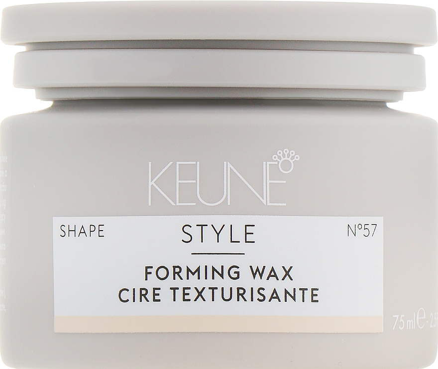 Modelujący wosk do włosów №57 - Keune Style Forming Wax — Zdjęcie N1